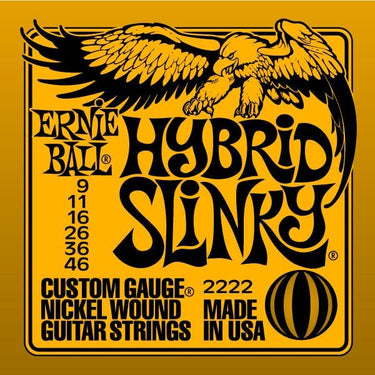 Encordadura Ernieball P/Guit. Elect. Hybridslinky Nar, 2222
